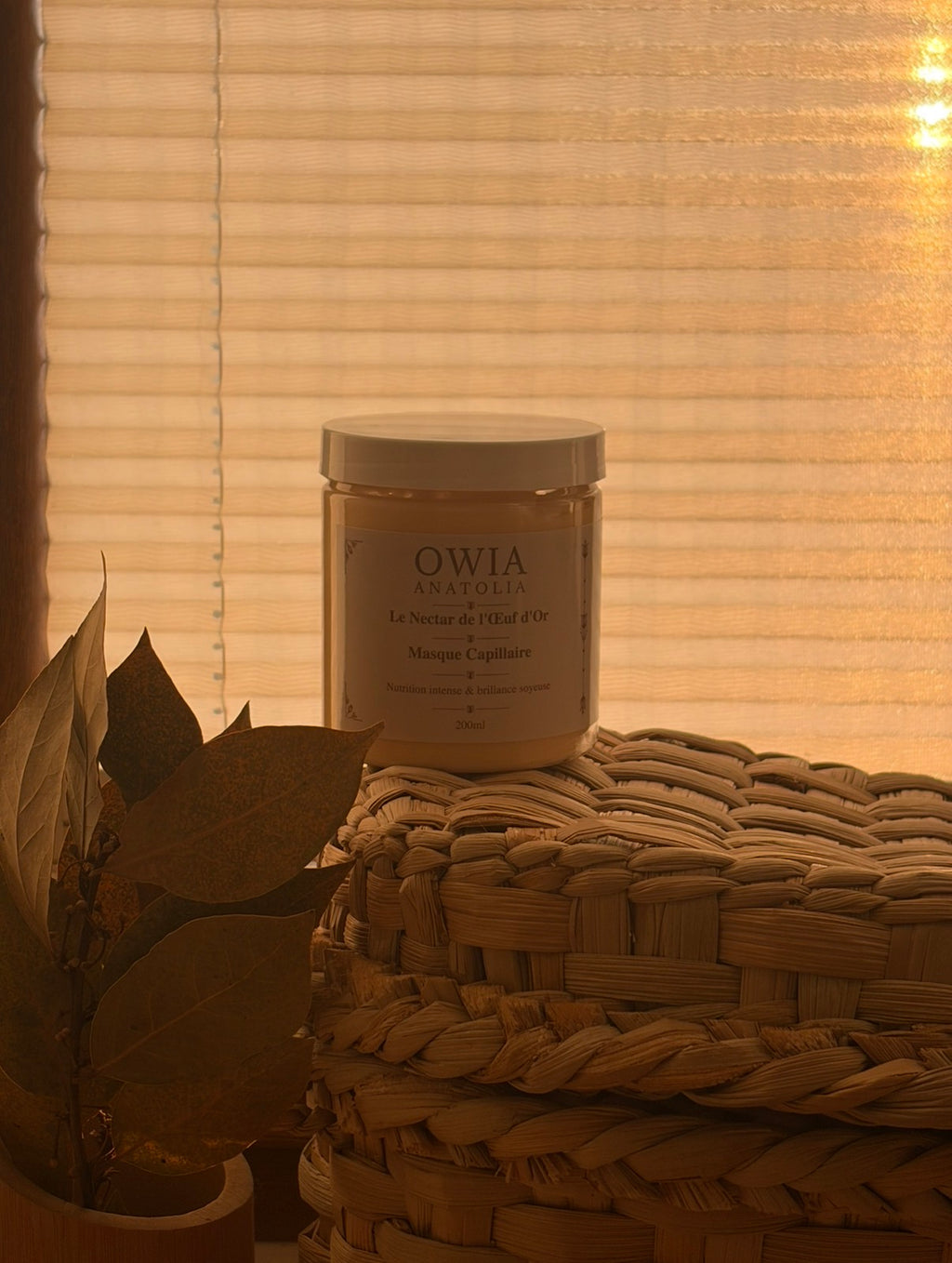Masque Owia Anatolia - résultat brillance et douceur cheveux
